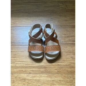 Sugar Little Girl Brown Sandals, Size 5